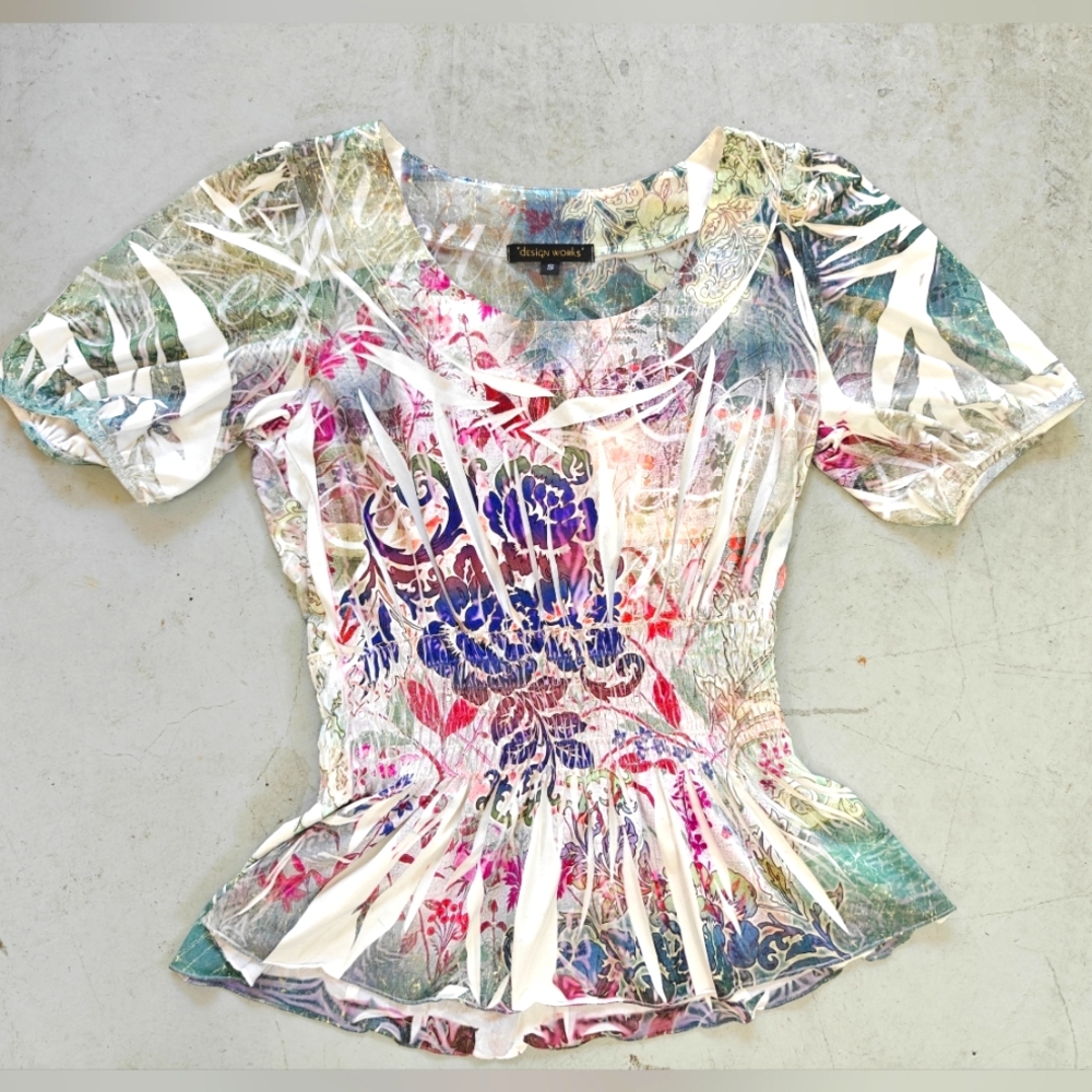 design works tunic top S